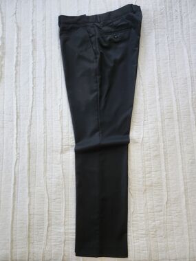 Kenneth Cole Black Men’s Dress Pants - Slim Tailored Style